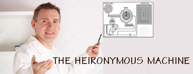 Symbolic Hieronymus Machine Laminated Symbolic Radionics Device
